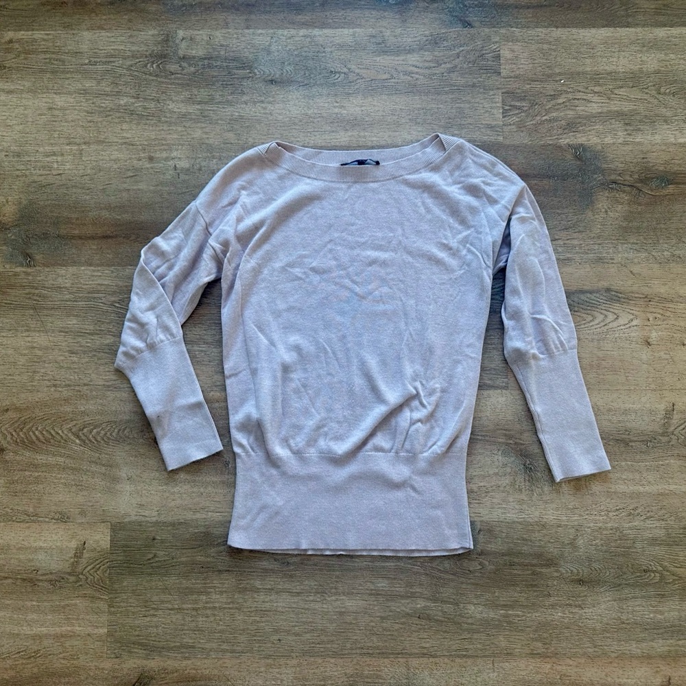 Light Pink Long Sleeve Sweater